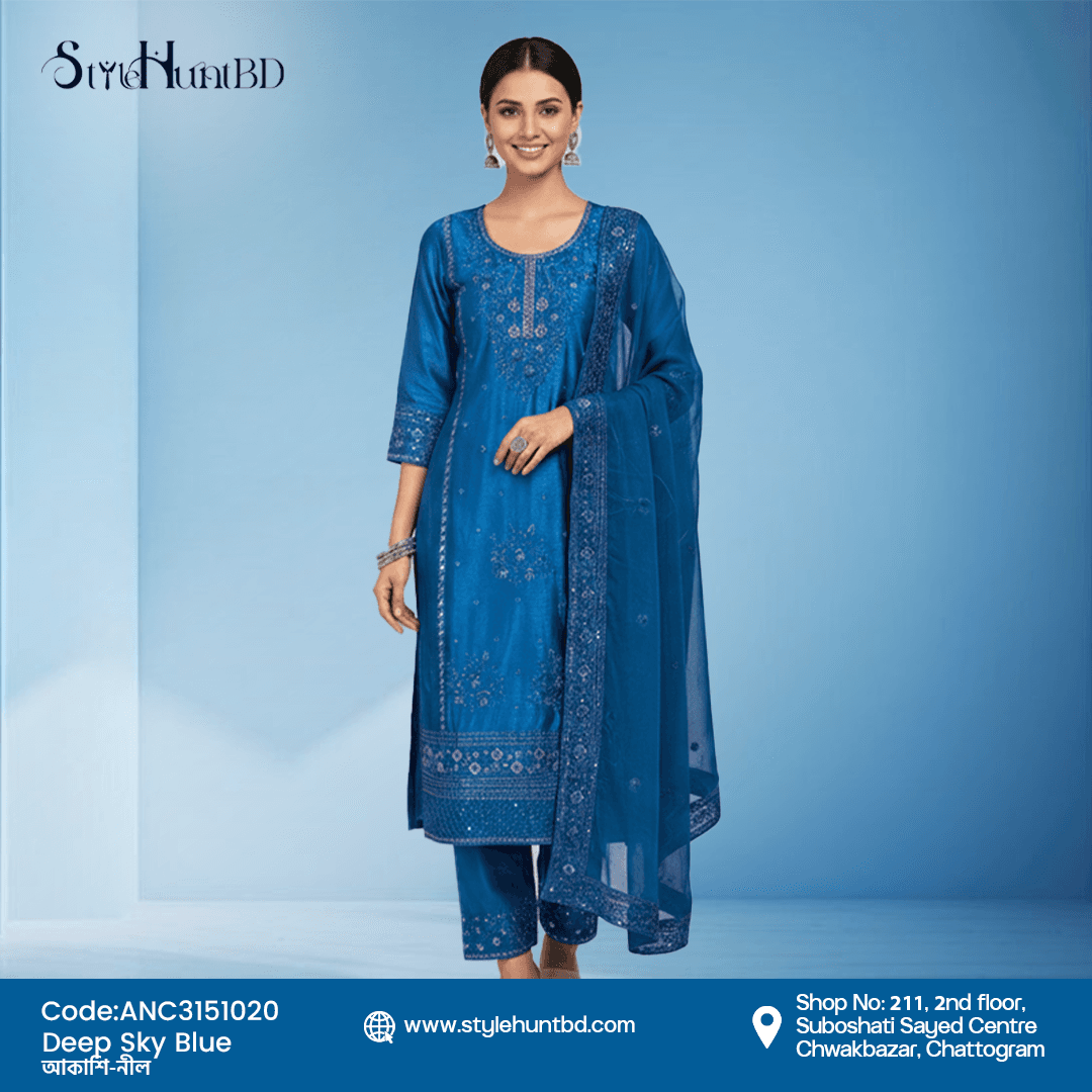 Deep Sky Blue AnyFashion Collection