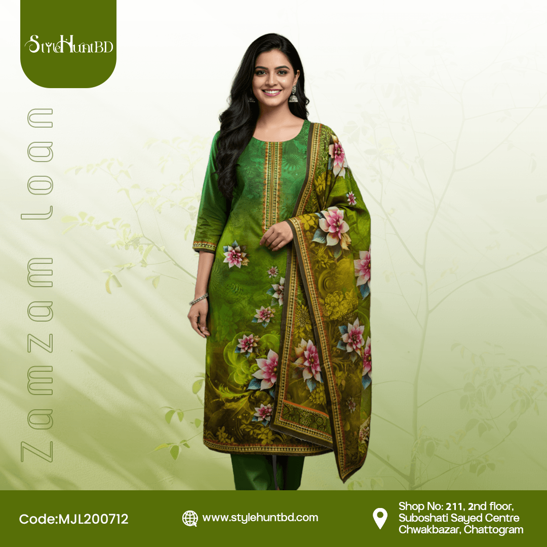 dark moss Zamzam loan Collection